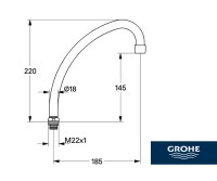MEDIDAS CAÑO TUBULAR ADRIA GROHE